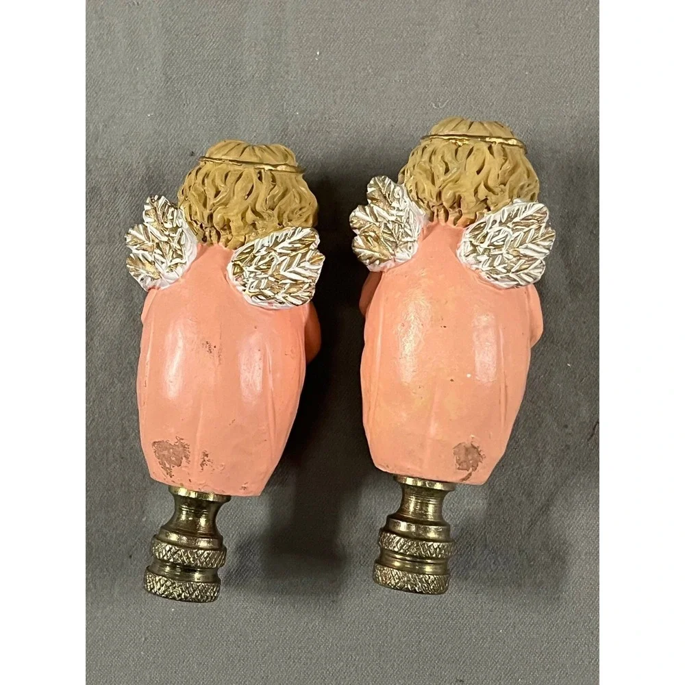 Cute Ceramic Angel Lamp Finial Home Decor Vintage Christmas‎ Decor